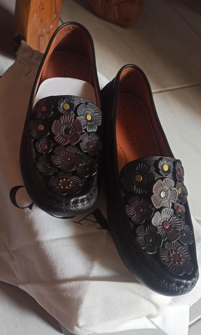Coach tea rose shoes outlet