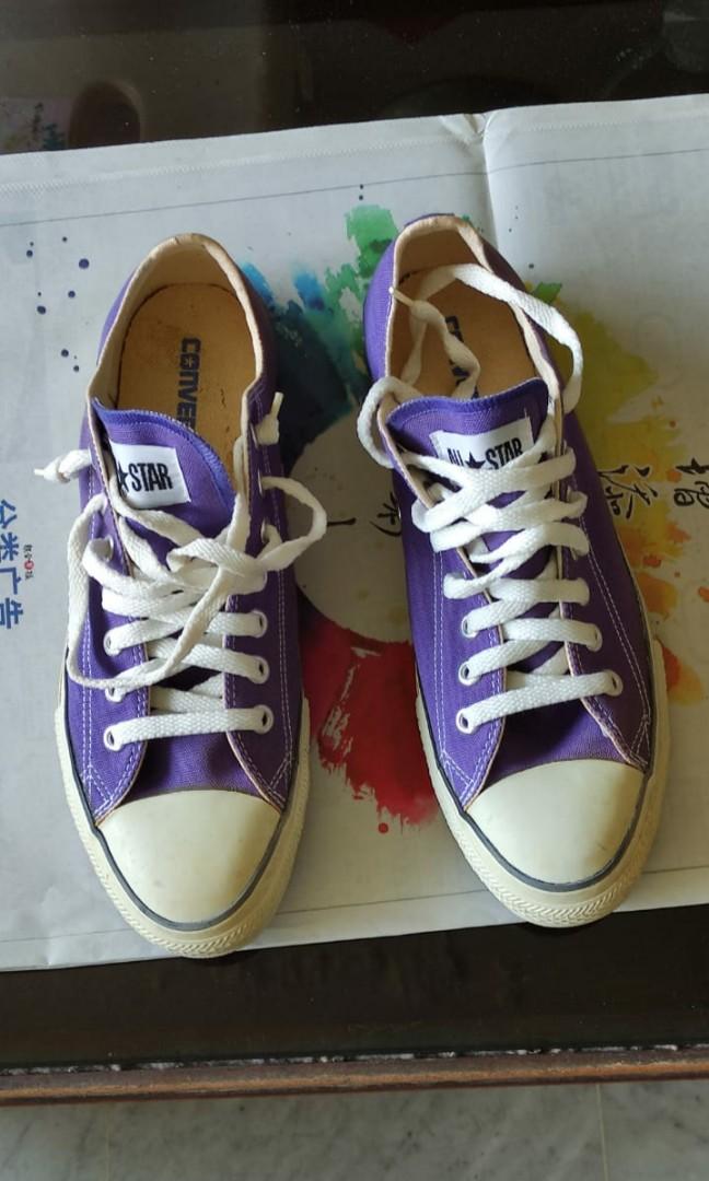 Converse all star purple old series heavy sole