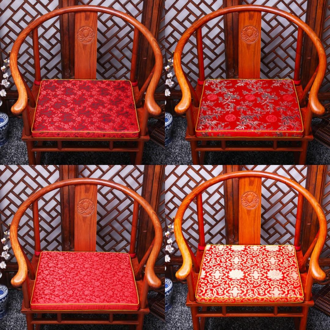 Custom made chinese antique rosewood chair cushion cushion cover Furniture Home Living Furniture Sofas on Carousell