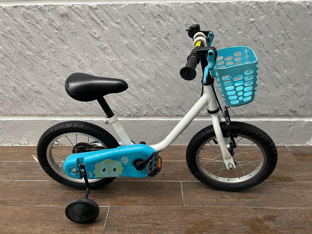 Decathlon 14 inch bike 3 5 yo