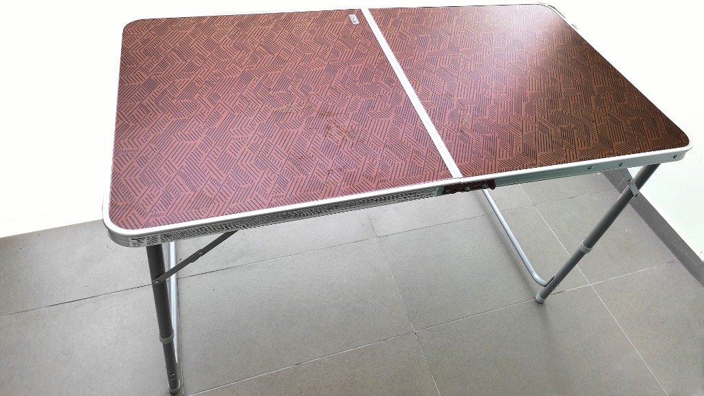 Decathlon Quechua folding camping table 120 x 60 x 70 cm, Furniture