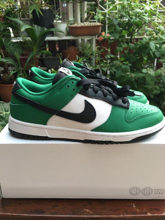 Dunk Low By You Mystic Green Inspired Men S Fashion Footwear Sneakers On Carousell