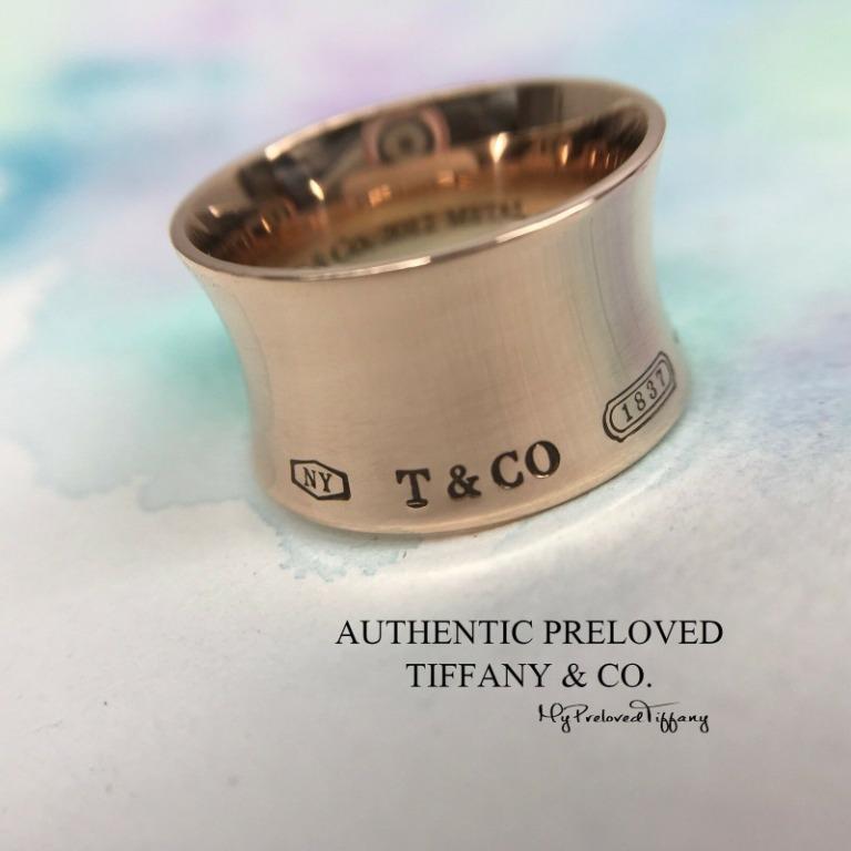 Tiffany 1837 rubedo shop ring