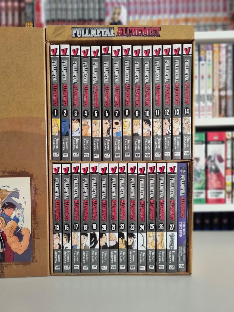 full metal alchemist manga set