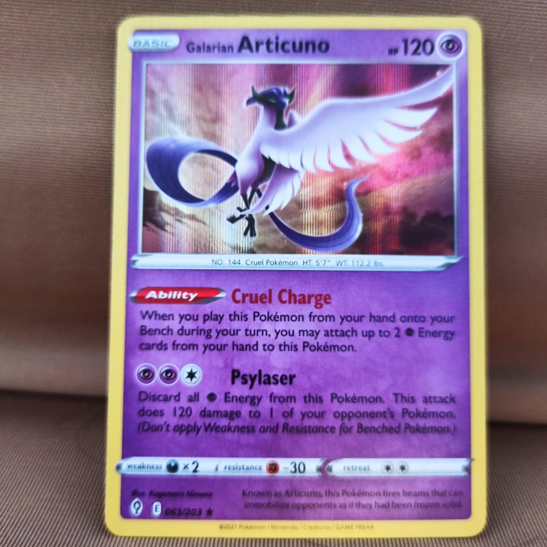 Galarian Articuno - 063/203 (Reverse Foil)