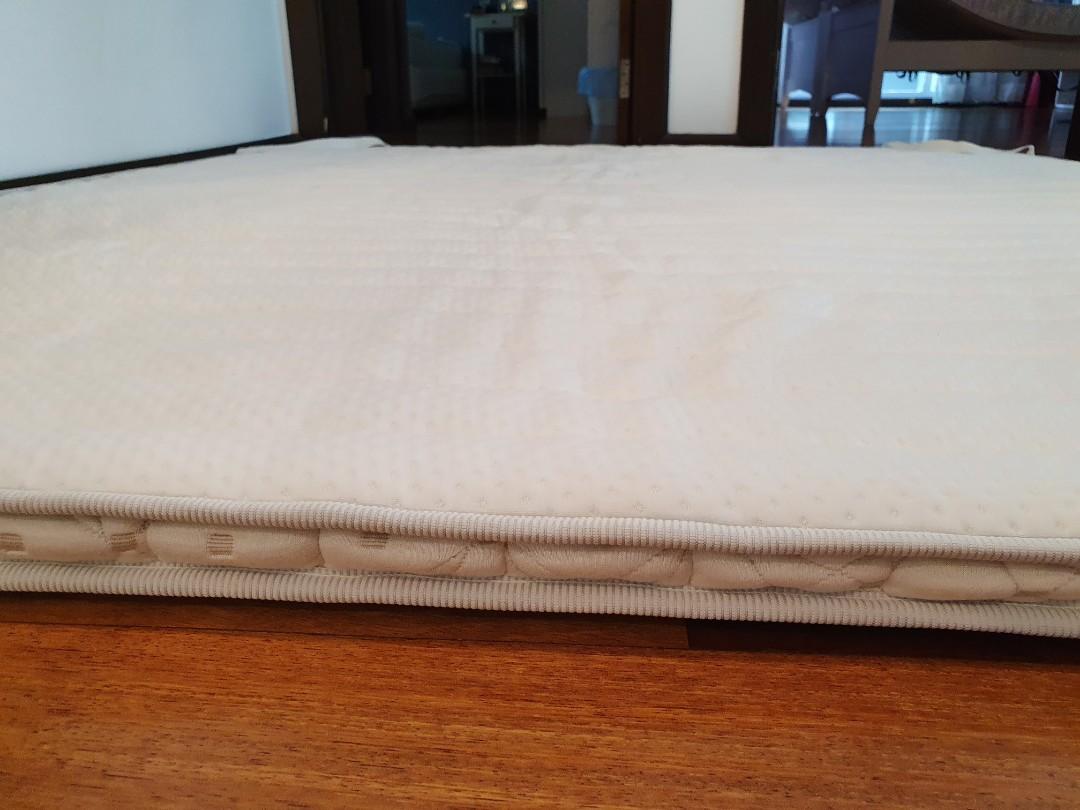 GETHA latex topper King size, Furniture & Home Living, Furniture, Bed Frames