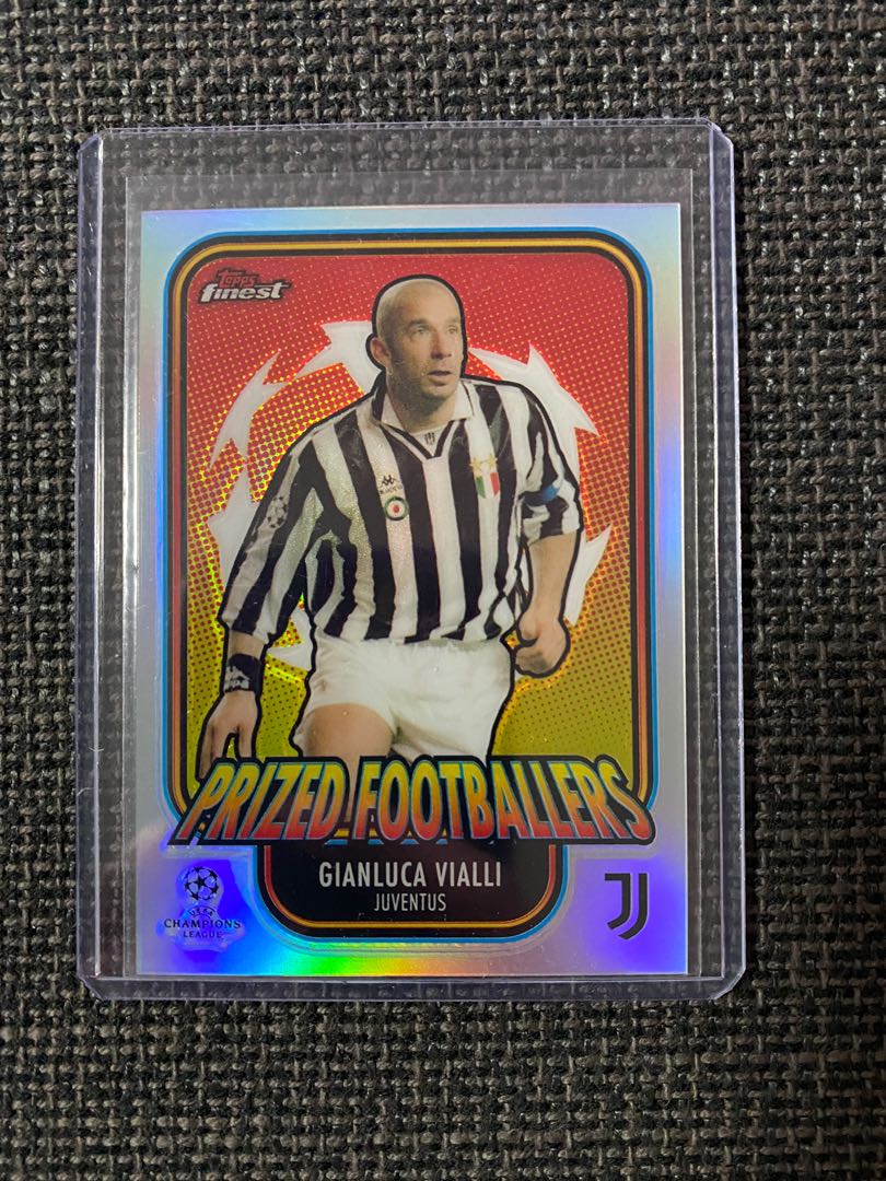 Gianluca Vialli Prized Footballer Soccer Card Juventus Hobbies