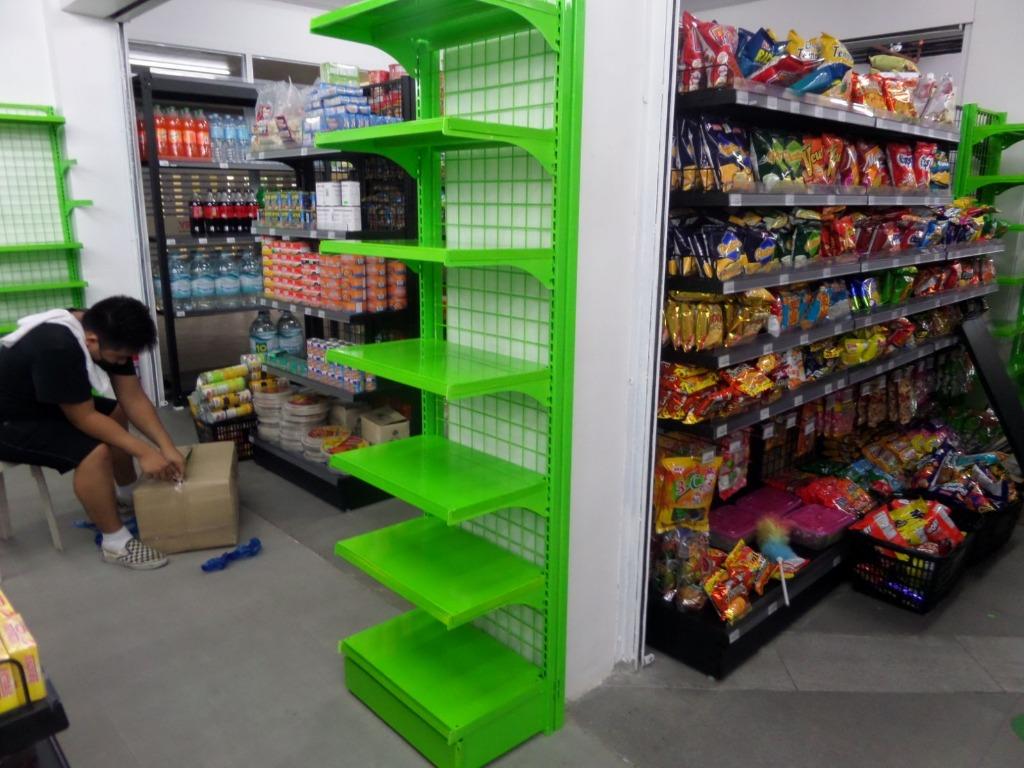 Gondola shelves standee racks Grocery standee racks, Furniture & Home