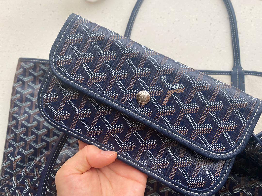 Goyard Saint Louis Tote GM BLEU MARINE GPUARD GM TOTE BAG in Navy