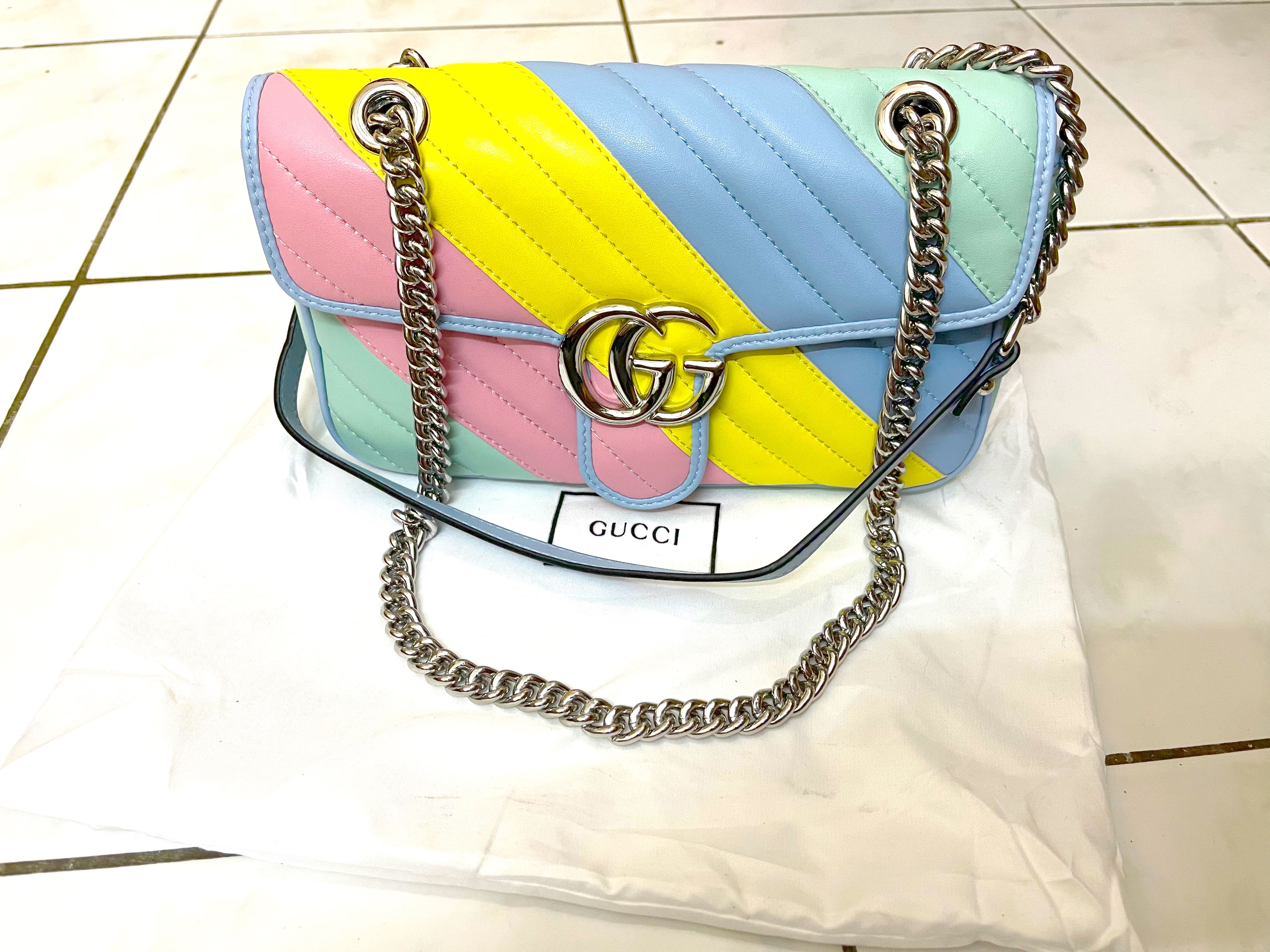 Gucci rainbow best sale marmont