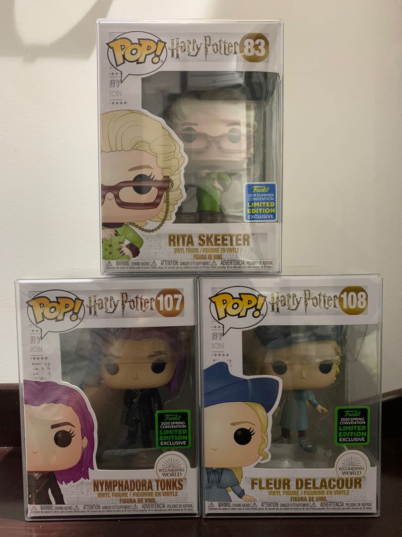 Rita Skeeter, Nymphadora Tonks, Fleur 