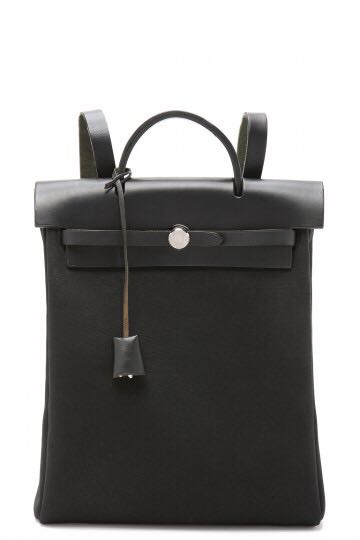 Shop HERMES 2021 SS Herbag a dos zip retourne backpack (H077670CKAB) by  saeccoo