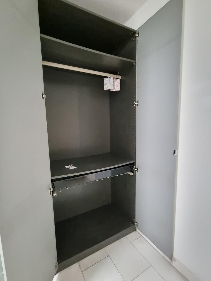 IKEA mirrored wardrobe, Furniture & Home Living, Furniture, Shelves