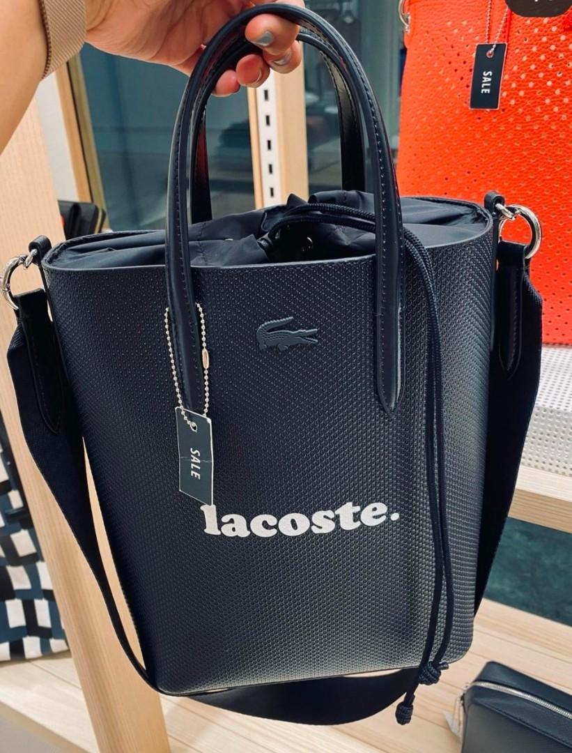 lacoste bucket bag