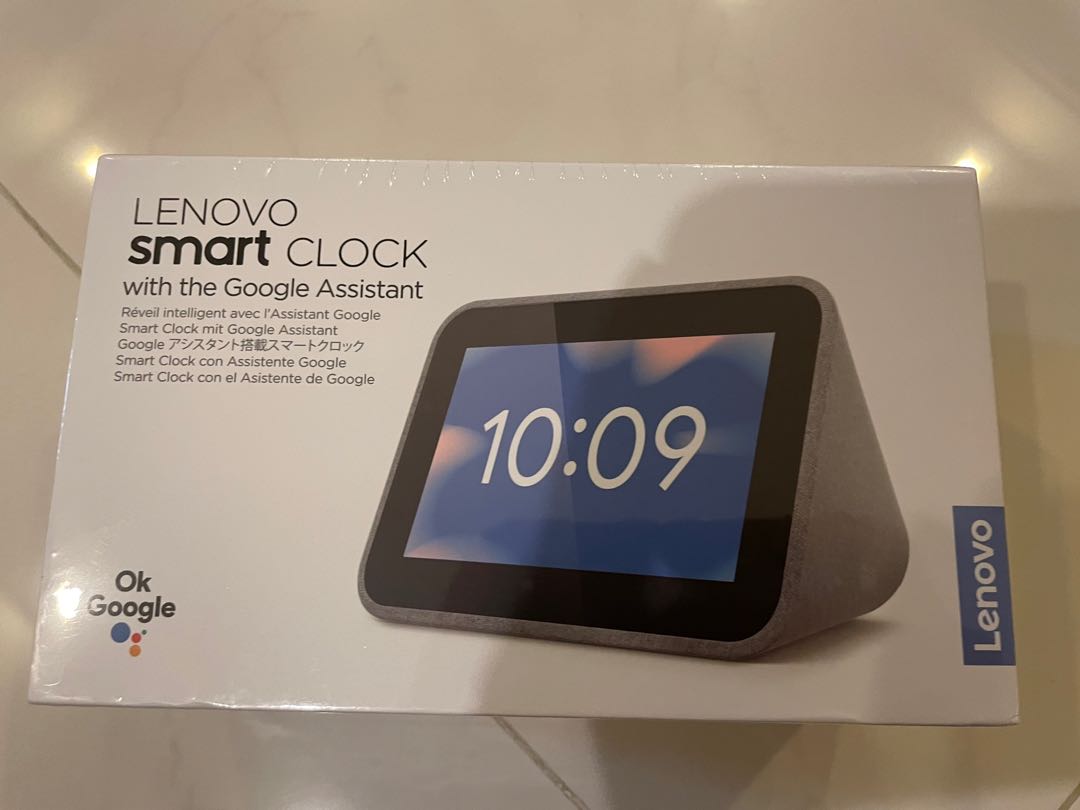 lenovo smart clock com assistente google