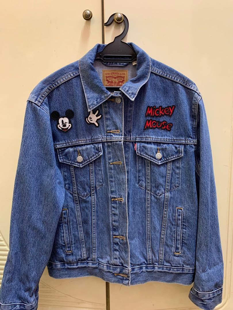 Levi's mickey mouse jacket deals