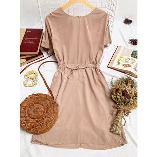 Light brown dress