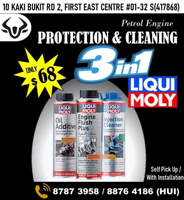LIQUI MOLY Engine Flush / Oil Additive / Injection Cleaning), Car