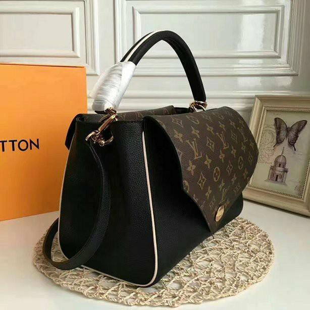 Double v leather handbag Louis Vuitton Camel in Leather - 22089562