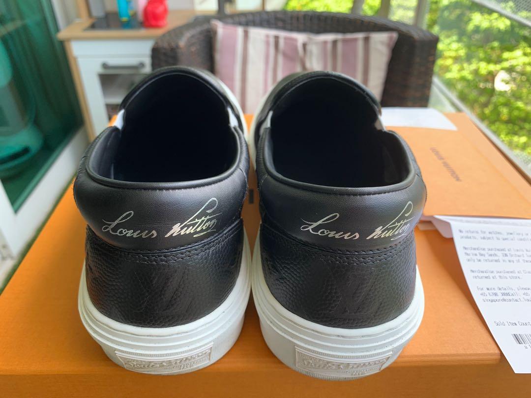 Authentic Louis Vuitton x NBA Men's Ollie Slip On Sneakers 7