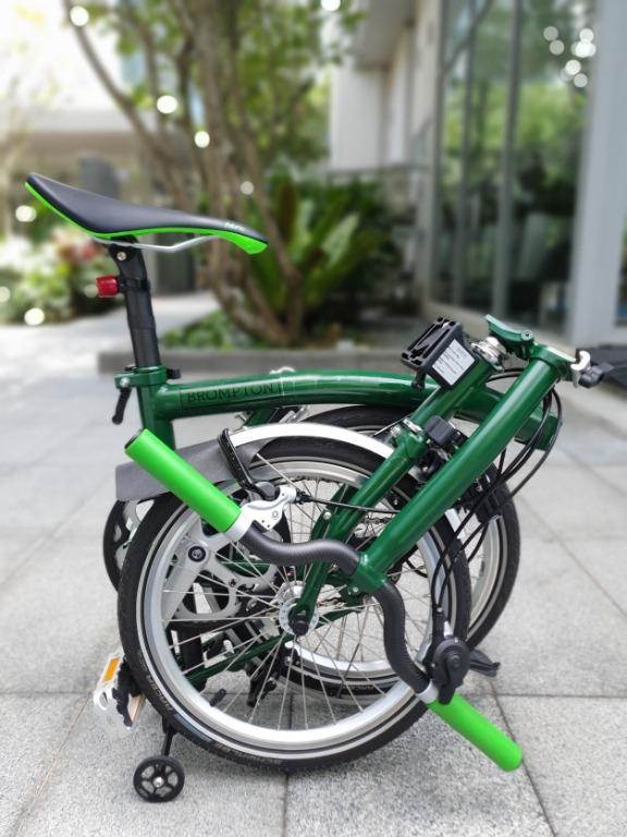 Brompton m2l racing green outlet