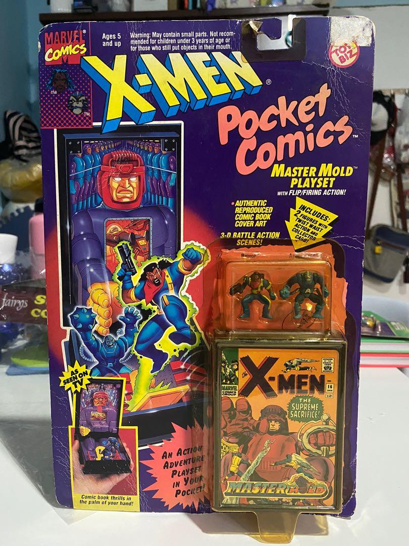 Marvel Comics Xmen Pocket Comics (Master Mold Playset) / Toy Biz