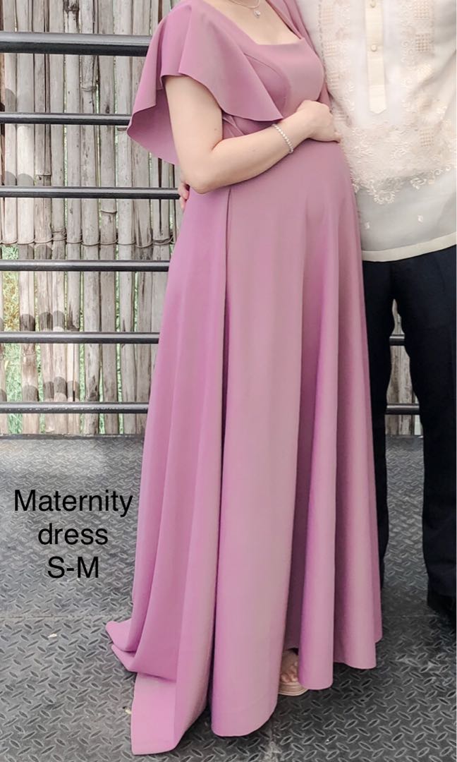 Neoprene Maternity Gown Dress Women s Fashion Dresses Sets