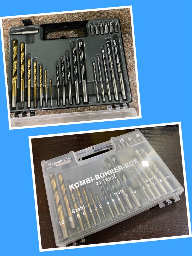 Metal, Wood, Concrete Drill Set (24pcs 