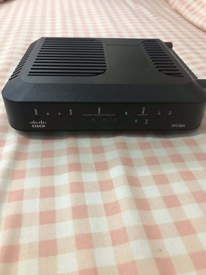 Modem Cisco DPC3925, Computers & Tech, Parts & Accessories, Networking on Carousell