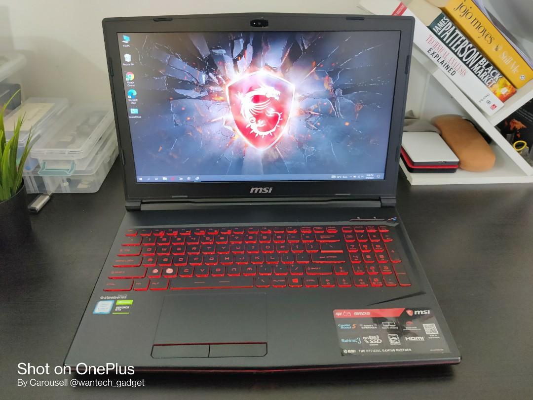 MSI GL63 2019 GTX 1050 Ti Intel i5 9300H Good Condition