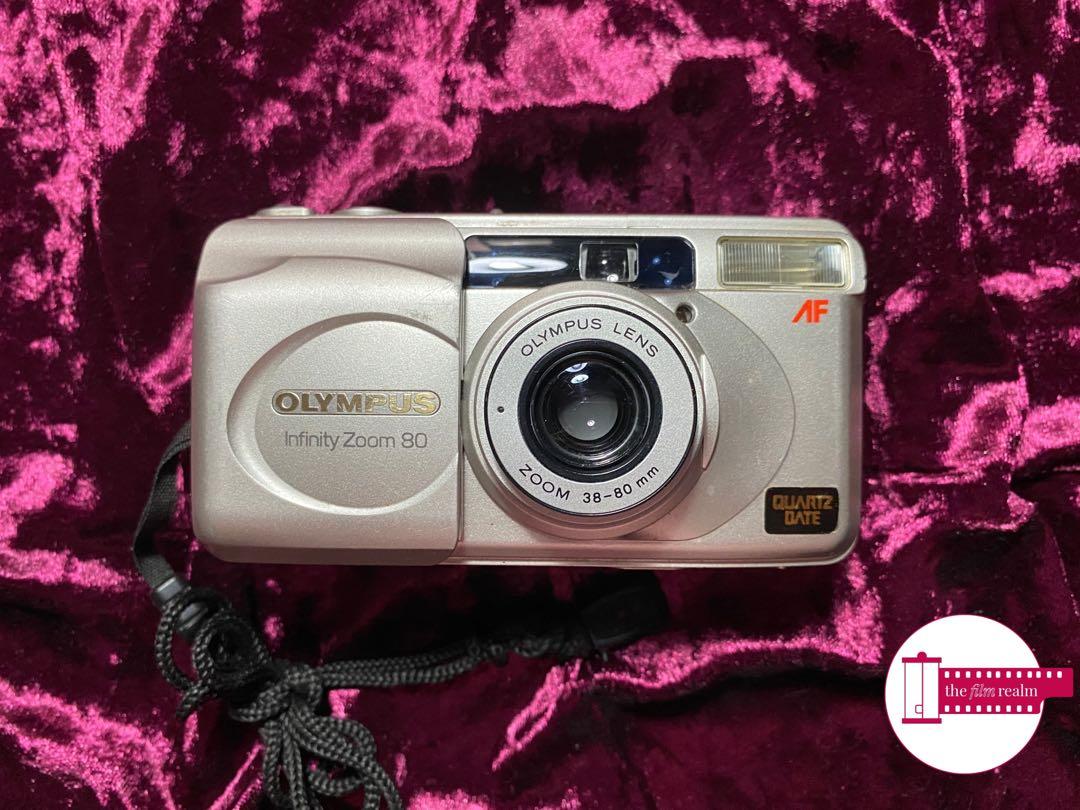 olympus infinity zoom 80 qd 35mm camera
