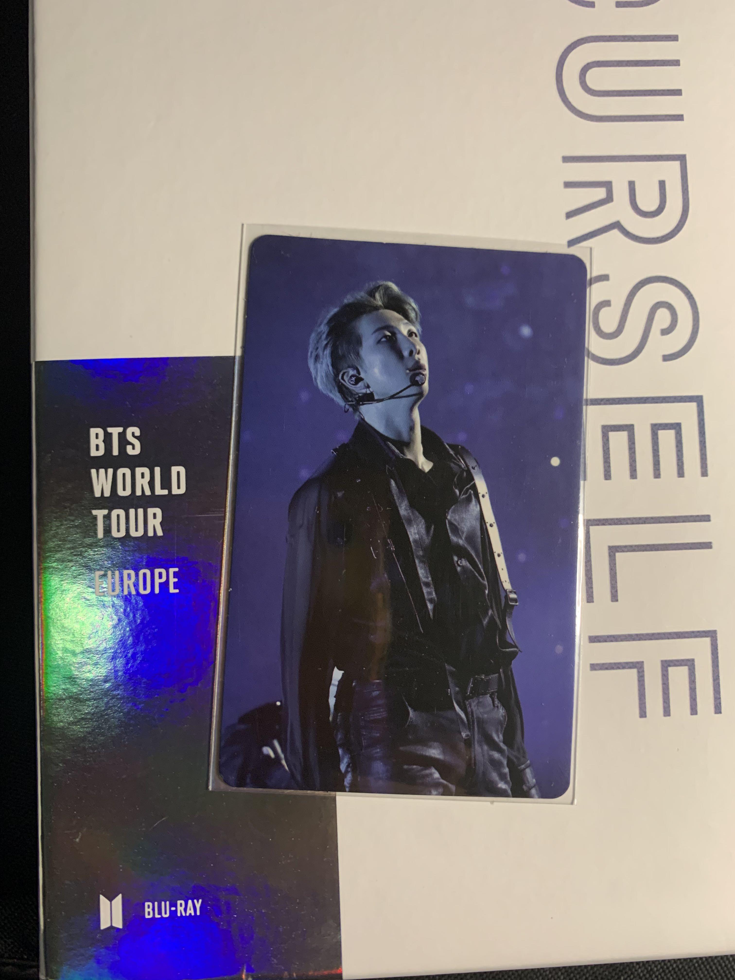 BTS 'LOVE YOURSELF' EUROPE Blu-ray トレカ入 Collection Card (Male