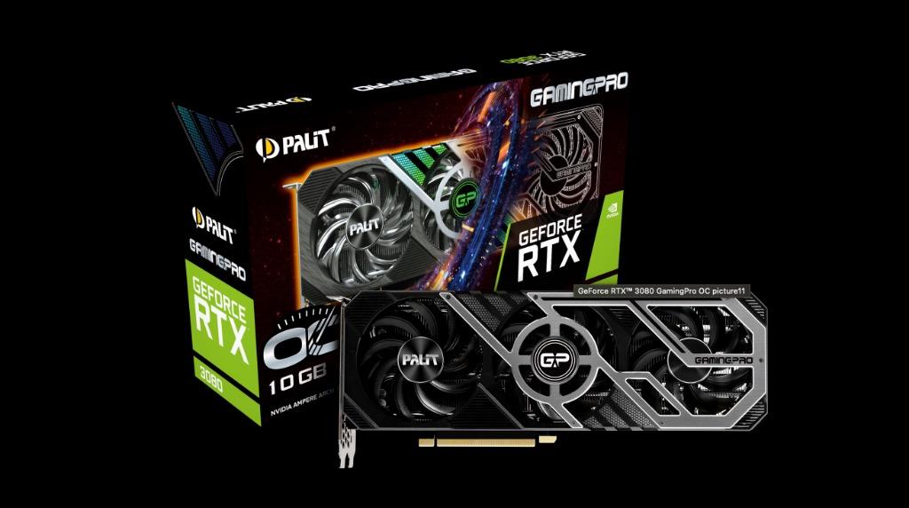 Palit RTX 3080 Gaming Pro OC Non-LHR, Computers & Tech, Parts ...