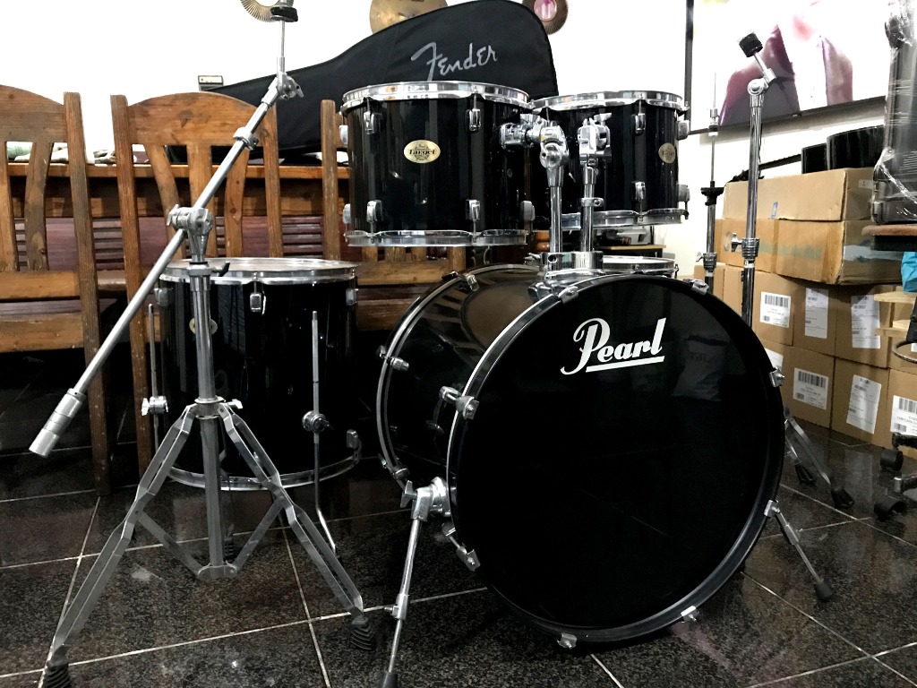 Pearl Target 5pc Complete Drum Set Hobbies Toys Music Media