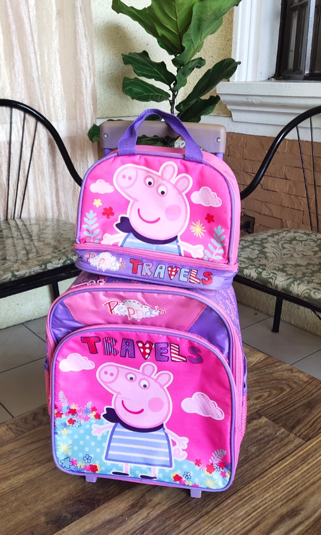 Flipkart.com | Peppa Pig George 36cm Nursery (LKG/UKG/1st std) School Bag -  School Bag