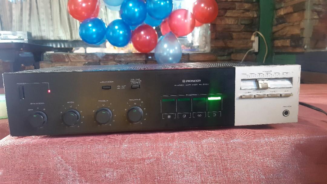 Pioneer Amplifier, Audio, Soundbars, Speakers & Amplifiers on Carousell
