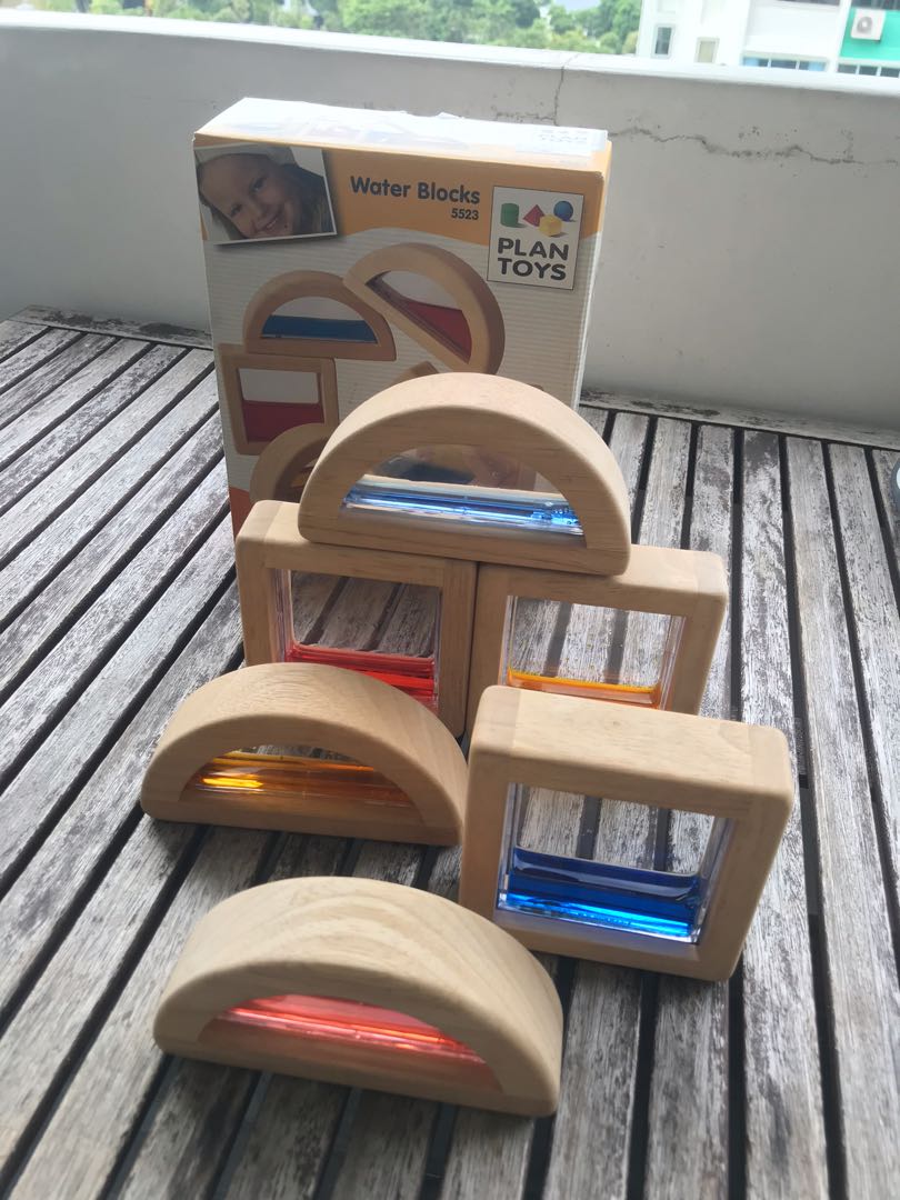 Plan toys water blocks store