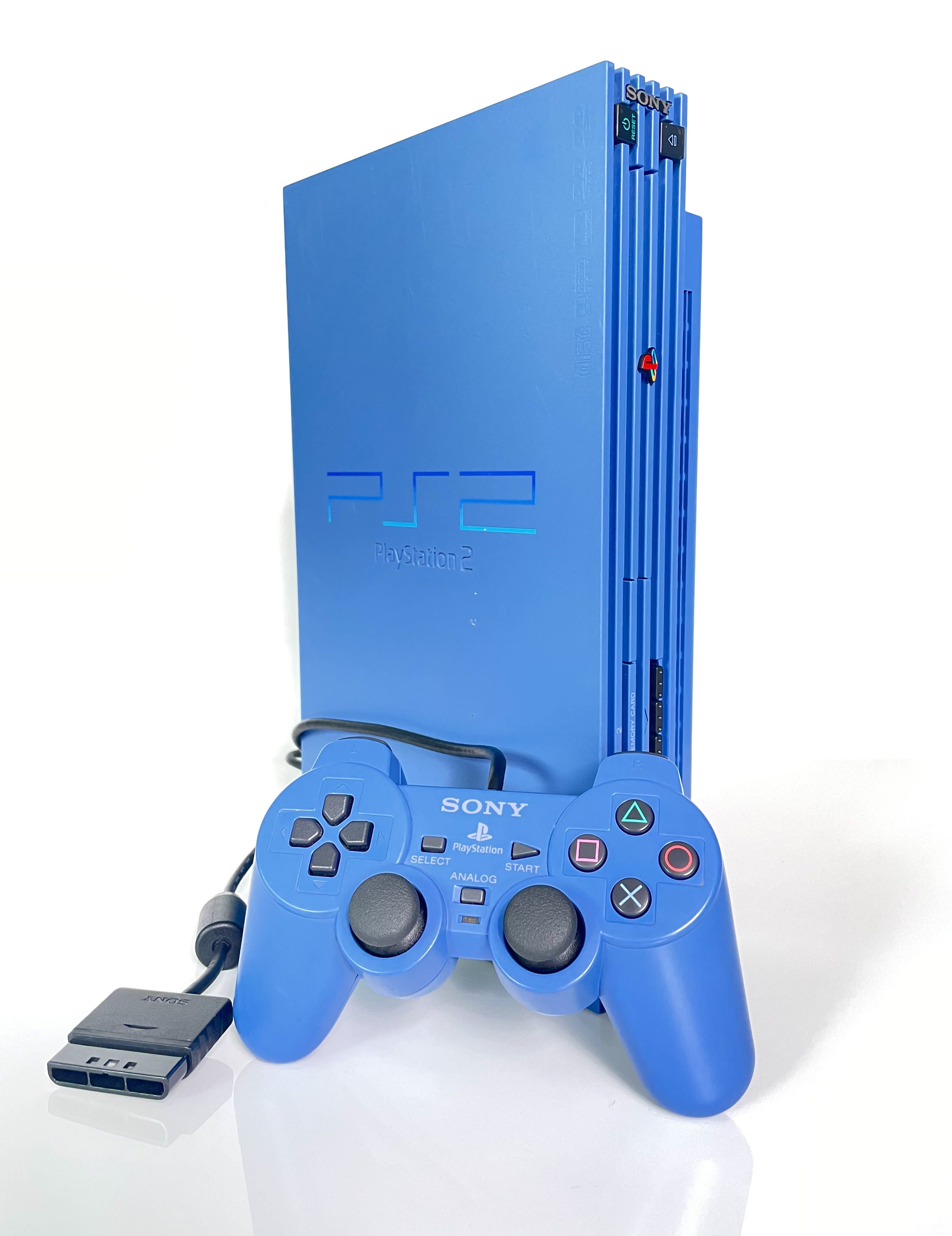 PlayStation 2 Edition - BLUE, Video Gaming, Video Game Consoles, PlayStation Carousell
