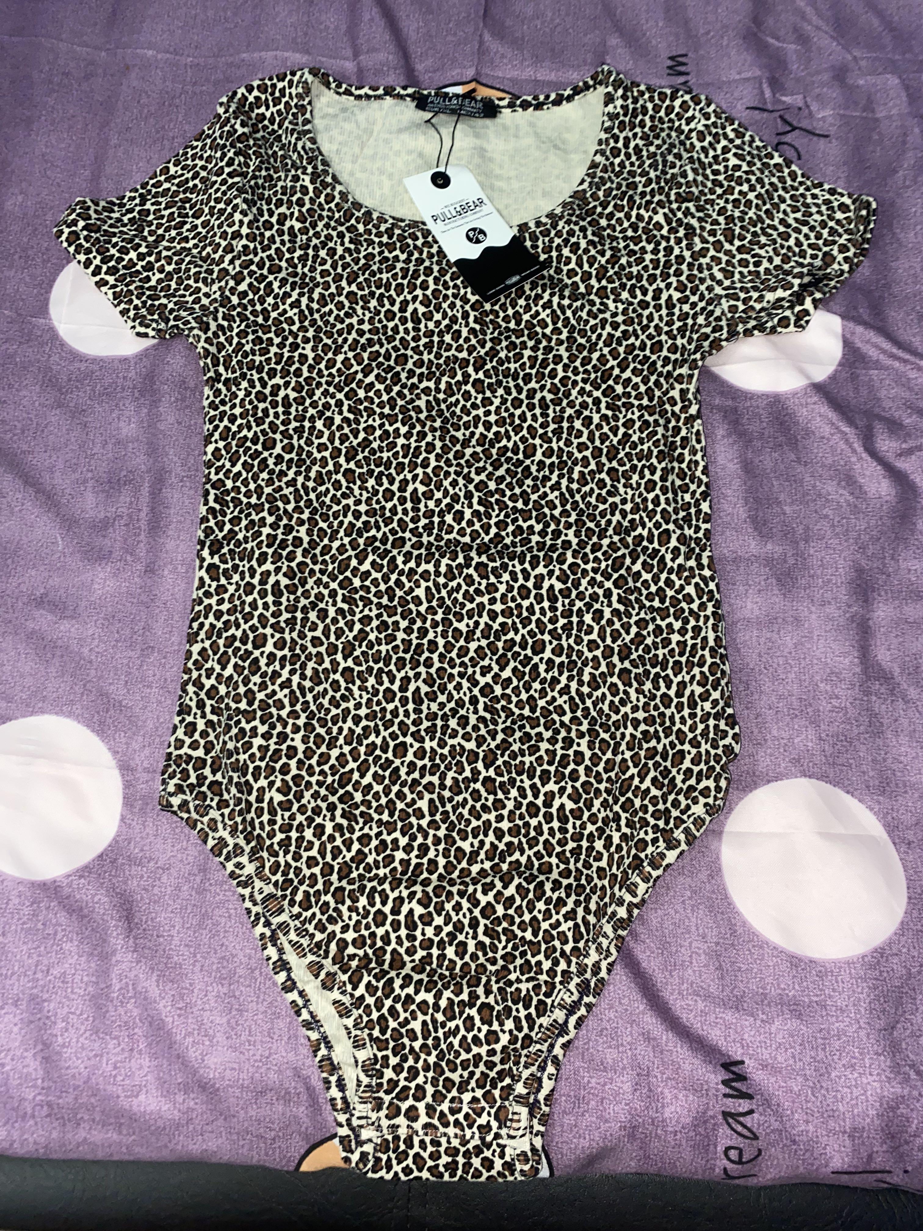 Pull&Bear Leopard Print Once Piece (Brown & golden Yellow ) (Category: Bikinis & Swimsuits) located in Santa Ana. Submitted by paramorephstore (Listing ID 1113925125, Image 1). Description: Brand New With Tags. 250 each or 450 for both.