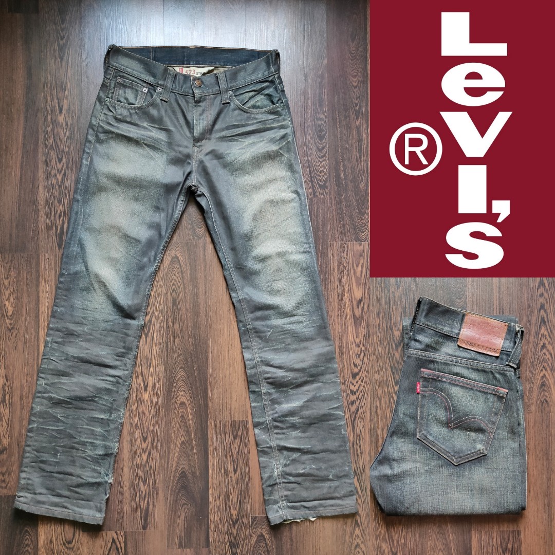 STRAUSS 523 Waxed JEANS 