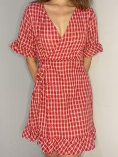RED KOREAN DRESS