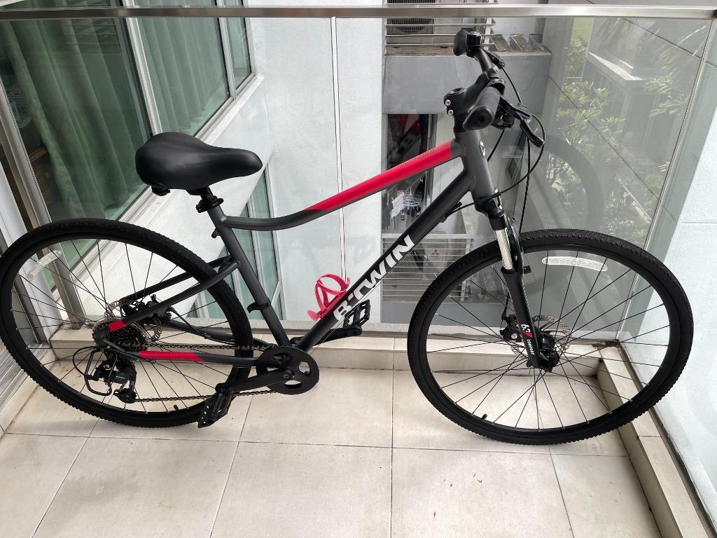 Riverside 500 9sp hybrid bike on sale