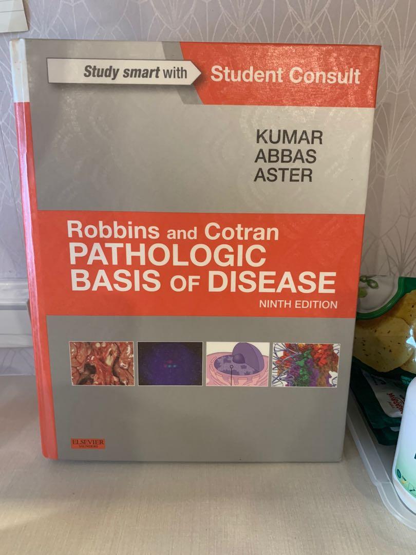 Robbins and Cotran Pathologic Basis of Disease 9th edition (Category: Textbooks) located in Manila. Submitted by moniquecloset (Listing ID 1113747140, Image 1). Description: Only Neoplasia Chapter has highlights Good as new! With plastic cover .