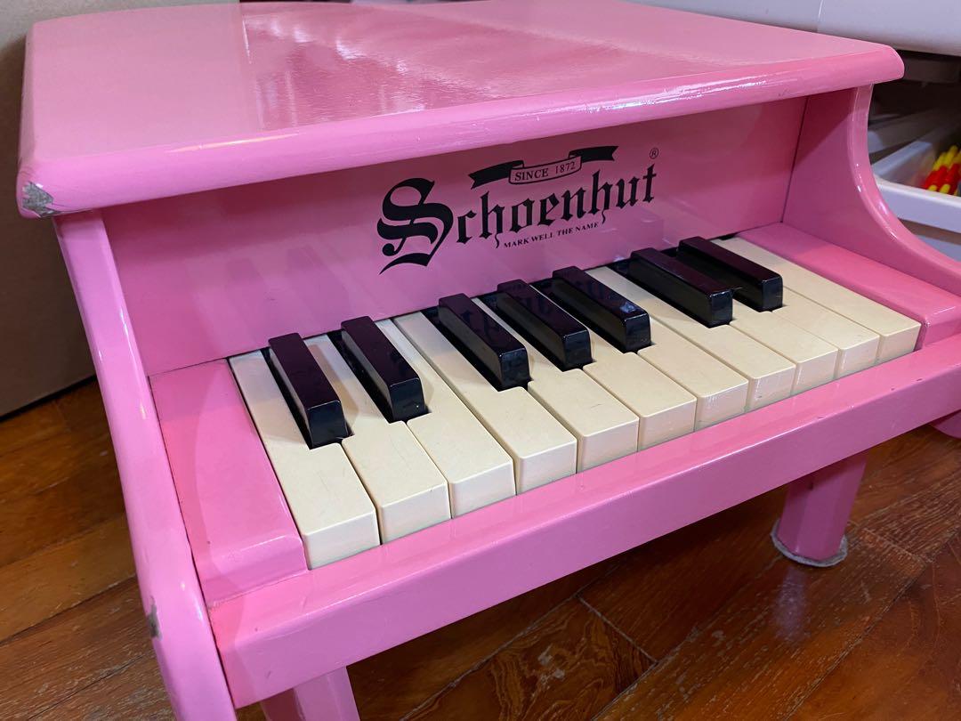Schoenhut Pink Baby Grand Toy Piano Babies Kids Baby Nursery