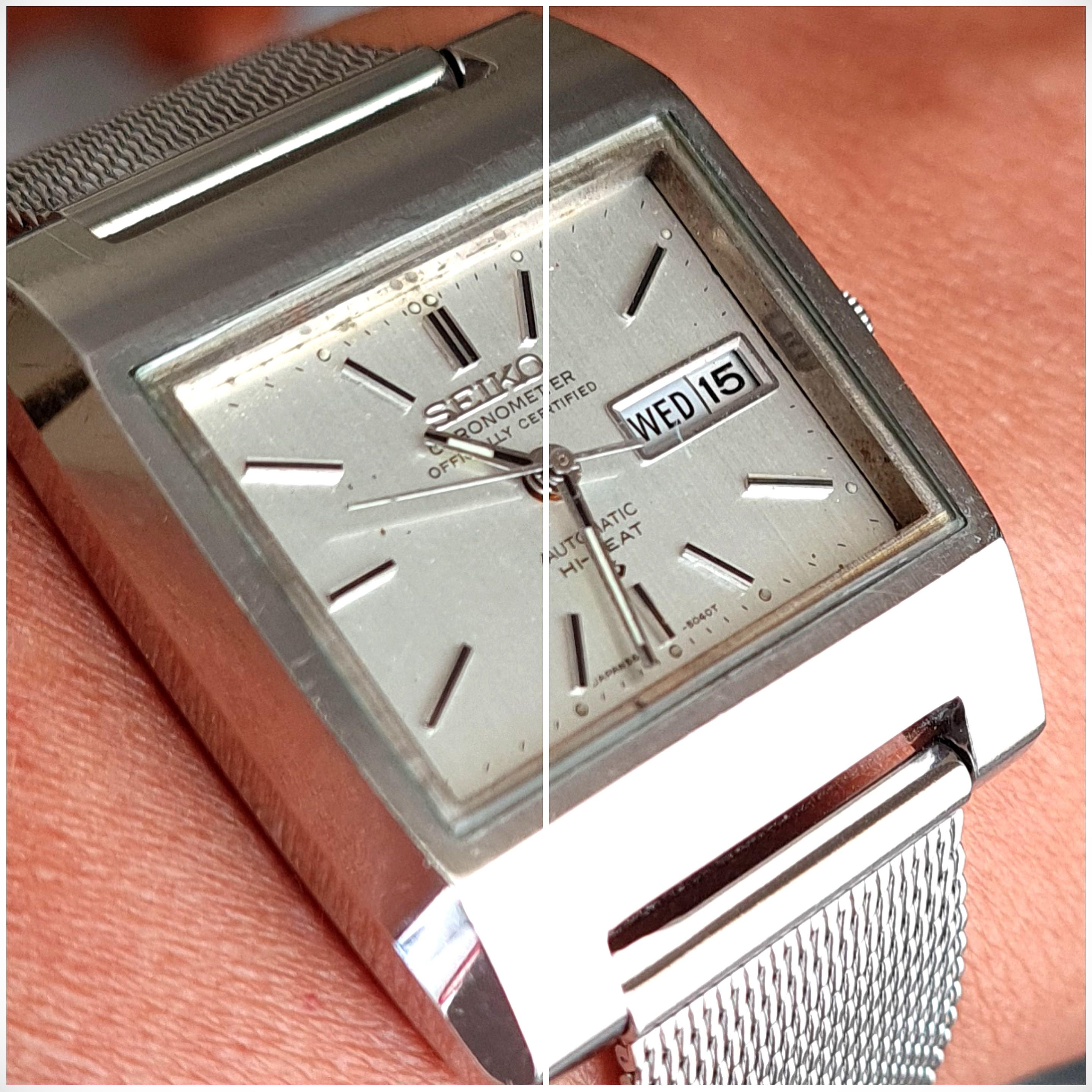 Seiko Chronometer Officially Certified Chronometer HiBeat Caliber