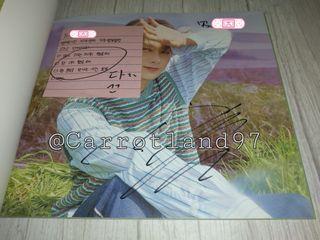 [SIGNED] Seventeen Jun An Ode Signed Page