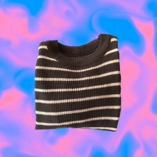 Striped Knit Long Sleeve