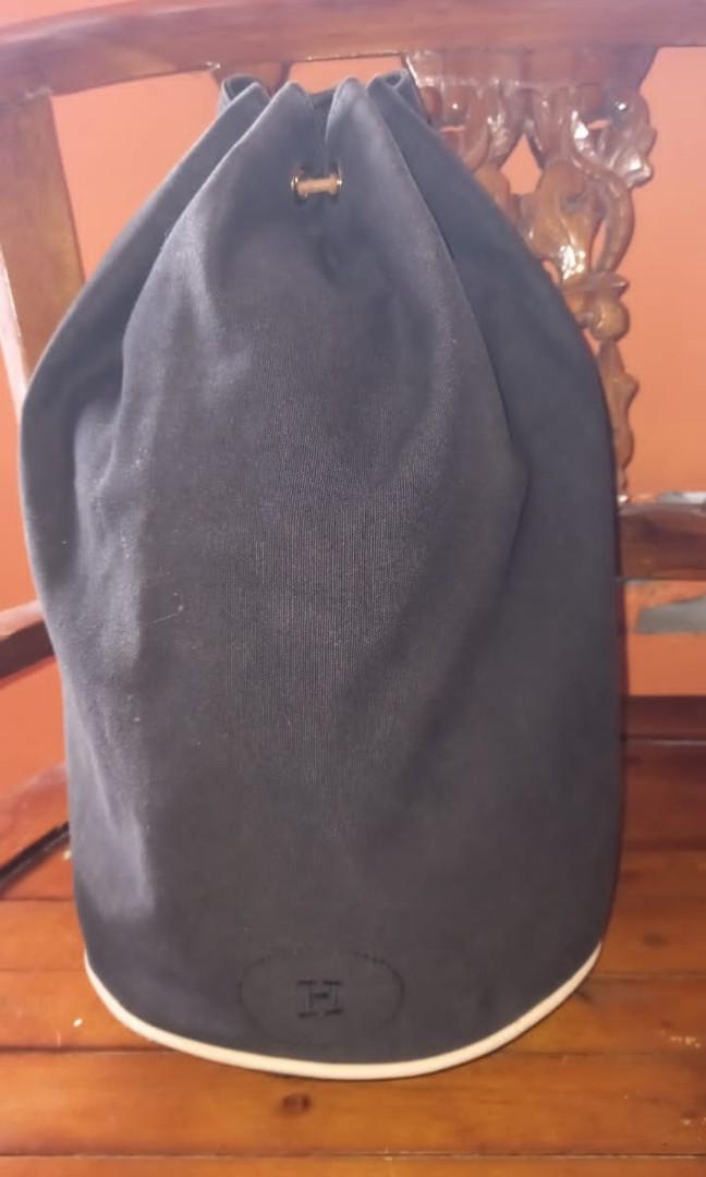 Hermes discount canvas backpack