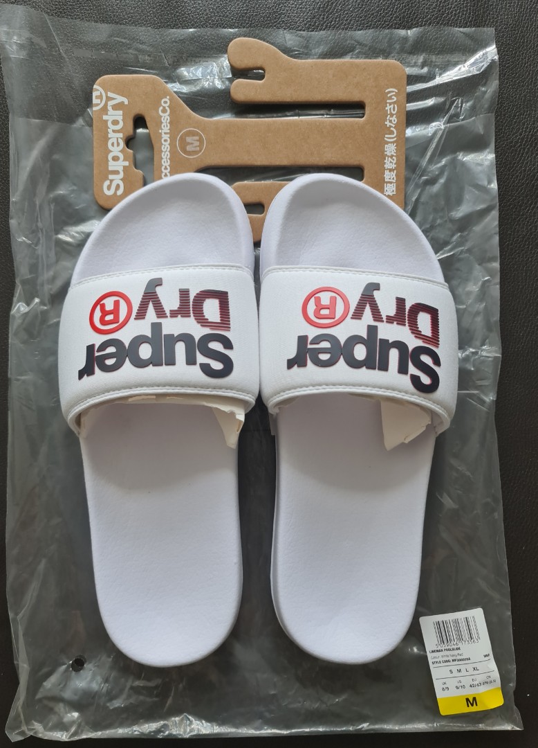 Superdry lineman pool slide new arrivals