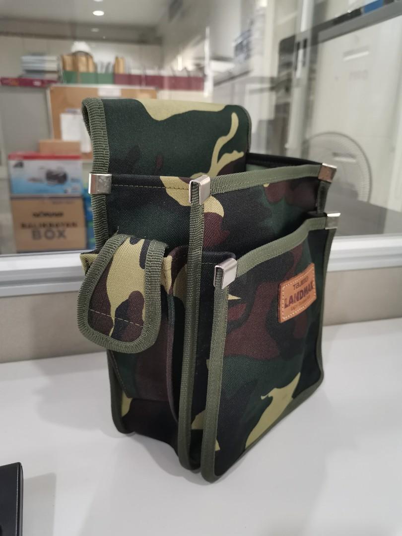 Tajima Waist Tool Holder Bag (Category: Construction Tools & Equipment) located in Bulacan. Submitted by tsunami_express (Listing ID 1113880962, Image 3). Description: **************09959314845************** Bnew w/o tag Tajima camou (limited) waist tool holder bag P750.00 Meycauayan City pick-up **************09959314845**************.